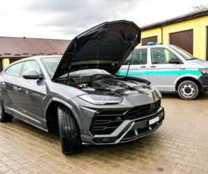 Chciał wywieźć na Ukrainę Lamborghini za 1,5 mln złotych