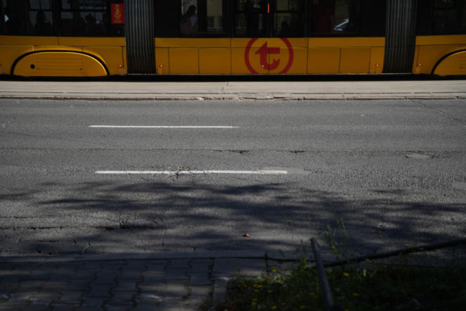 Nowy asfalt w Alei Niepodległości - ZDM Warszawa