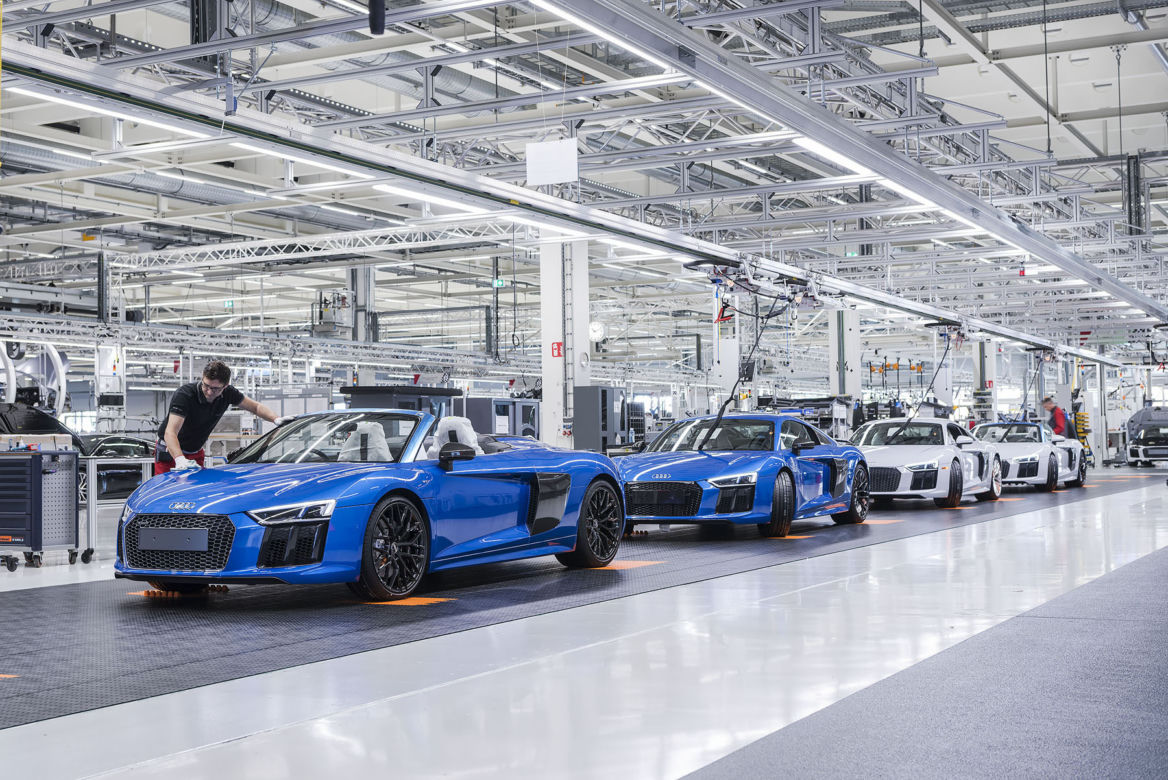 Produkcja Audi R8