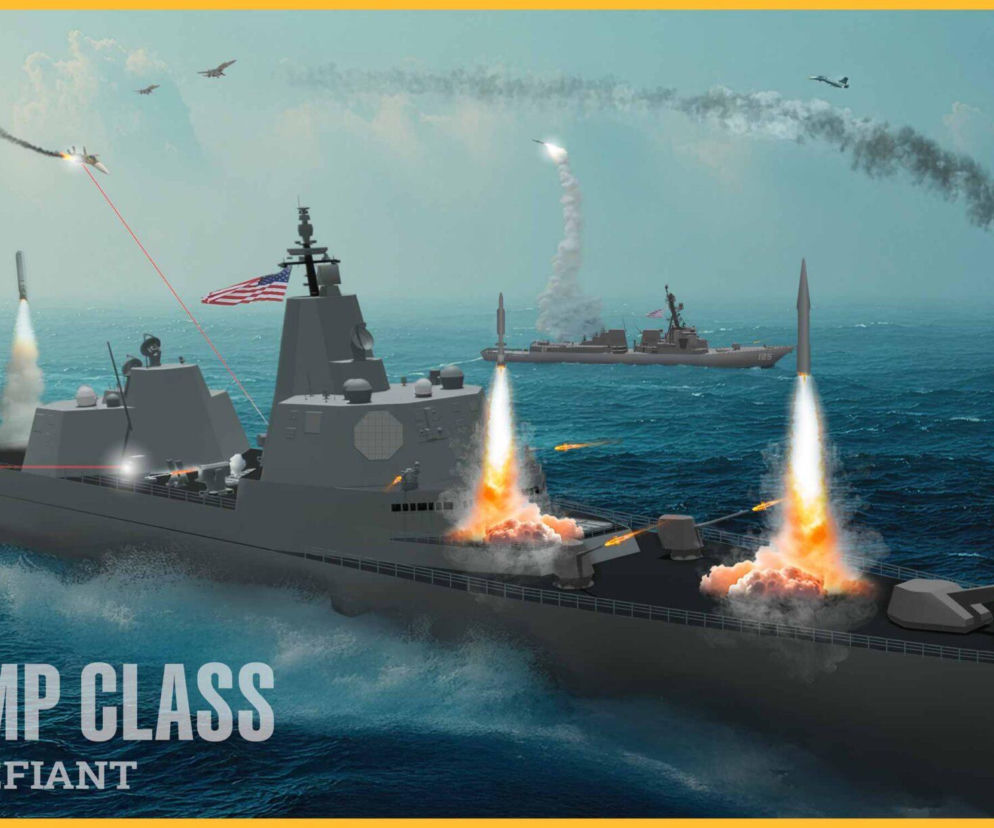 Pancerniki typu Trump w ramach koncepcji Złotej Floty