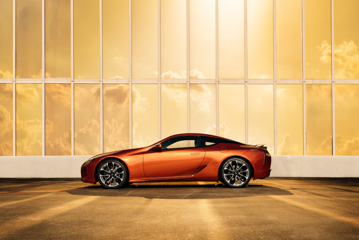 Lexus LC w kolorze Blazing Carnelian