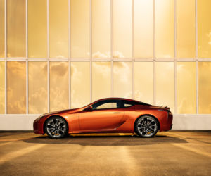 Lexus LC w kolorze Blazing Carnelian
