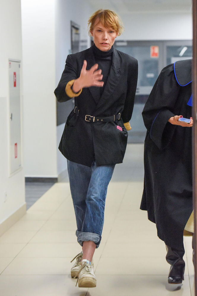 Roma Gąsiorowska w sądzie