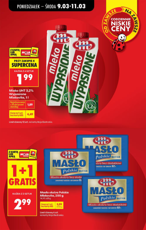 Biedronka - gazetka promocyjna 9.03.2026