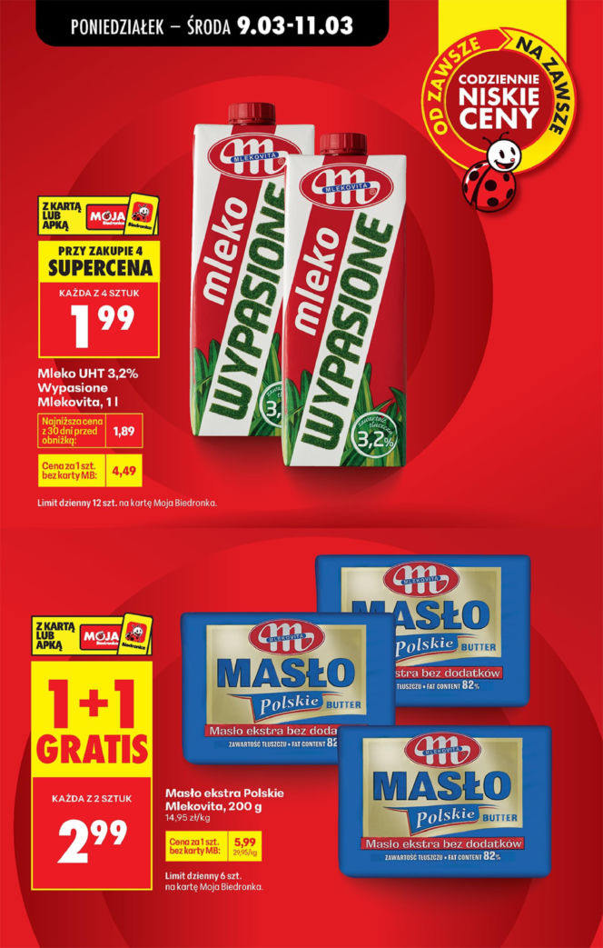Biedronka - gazetka promocyjna 9.03.2026