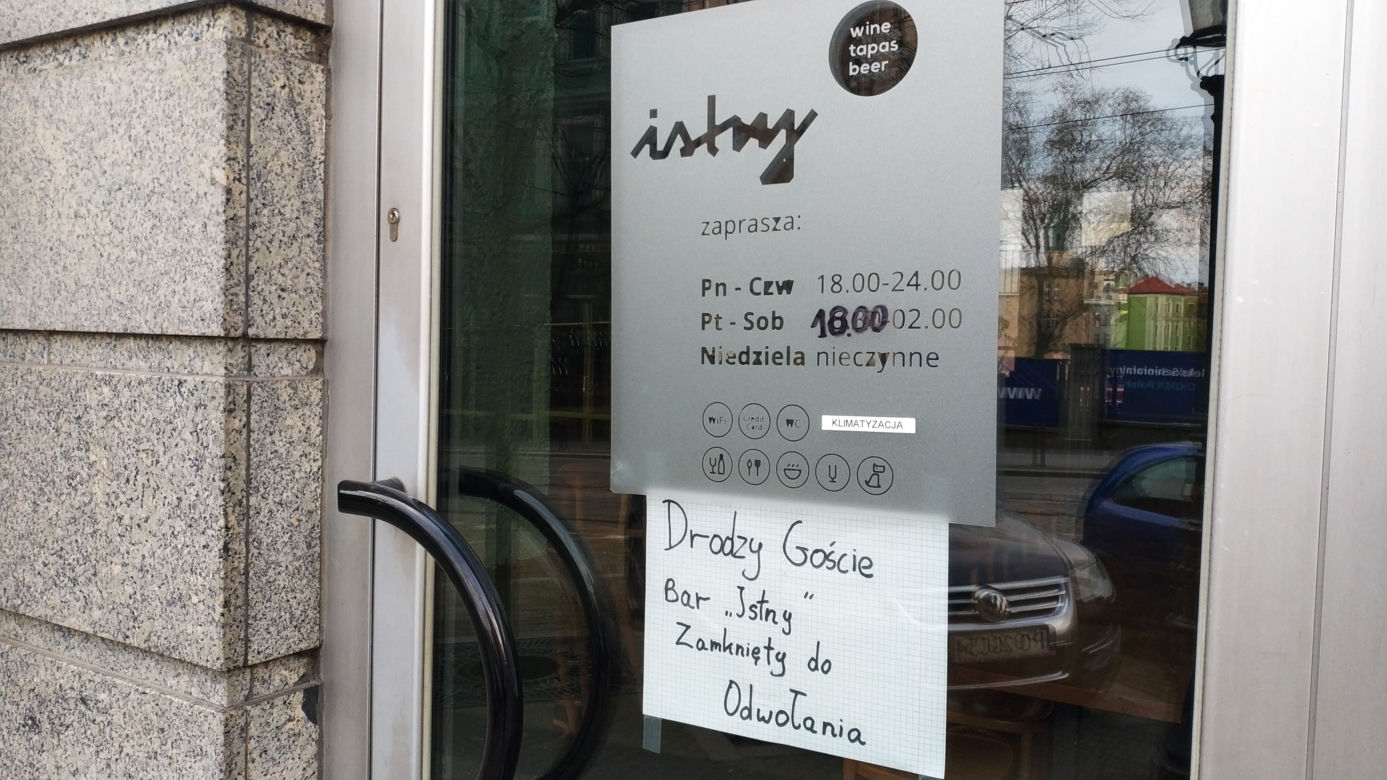 Opustoszały Poznań... 