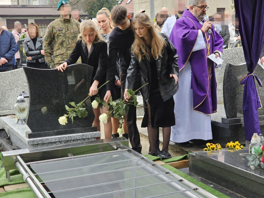 pogrzeb żołnierza, który zginął w Ukrainie
