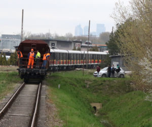 Powitaliśmy nowy pociąg metra. Skoda Varsovia jest już w Warszawie