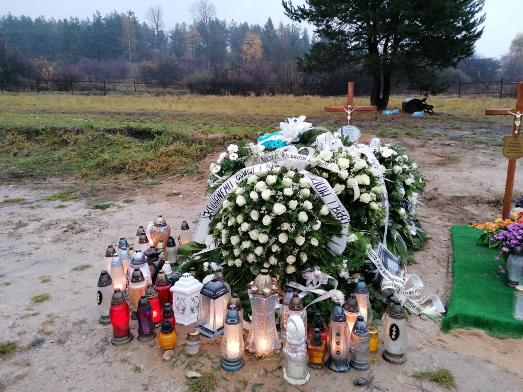 Tak wygląda grób młodego piłkarza spod Olkusza
