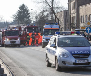 Wypadek Błonie k. Warszawy. Motocyklista nie żyje