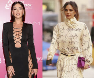  Halejcio niczym Victoria Beckham. Ten sznurowany dekolt powala!