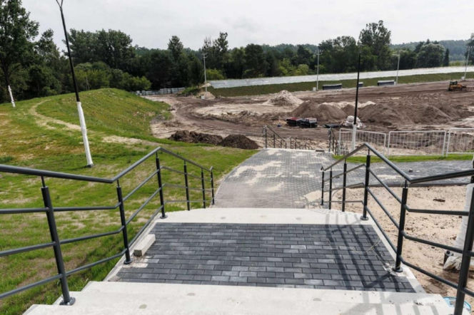 Remont stadionu Granatu w Skarżysku (lipiec 2026)