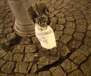 Krasnale mówią NIE! Andrzejowi Dudzie. Niezwykły happening