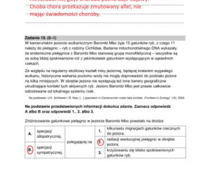 Matura 2022: biologia rozszerzona. Arkusze CKE, zadania, pytania. Poziom rozszerzony