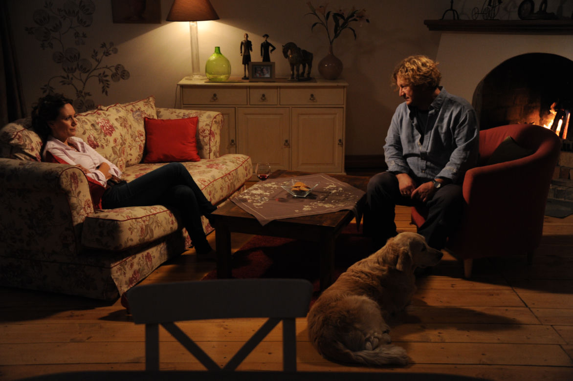 Ranczo 9 sezon odc. 113. Kusy (Paweł Królikowski), Lucy (Ilona Ostrowska)