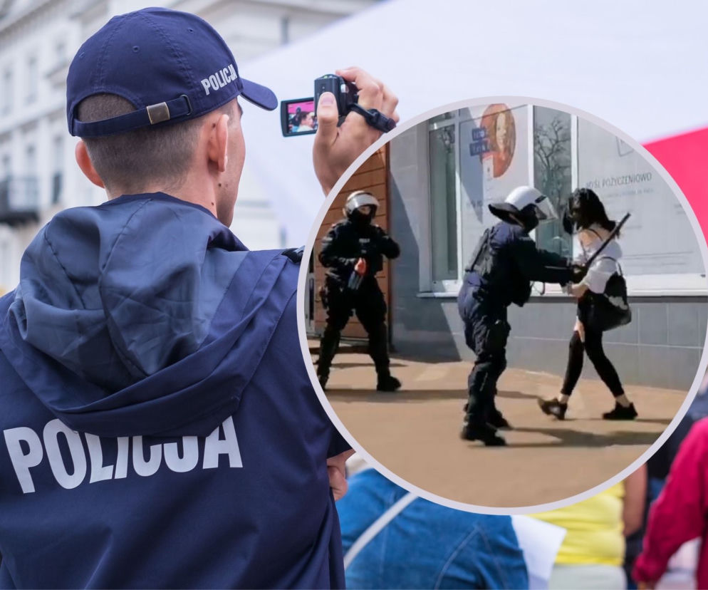 Głogów: Policjant wyciągnął PAŁKĘ i zaczął BIĆ kobietę! SZOKUJĄCE nagranie [WIDEO]