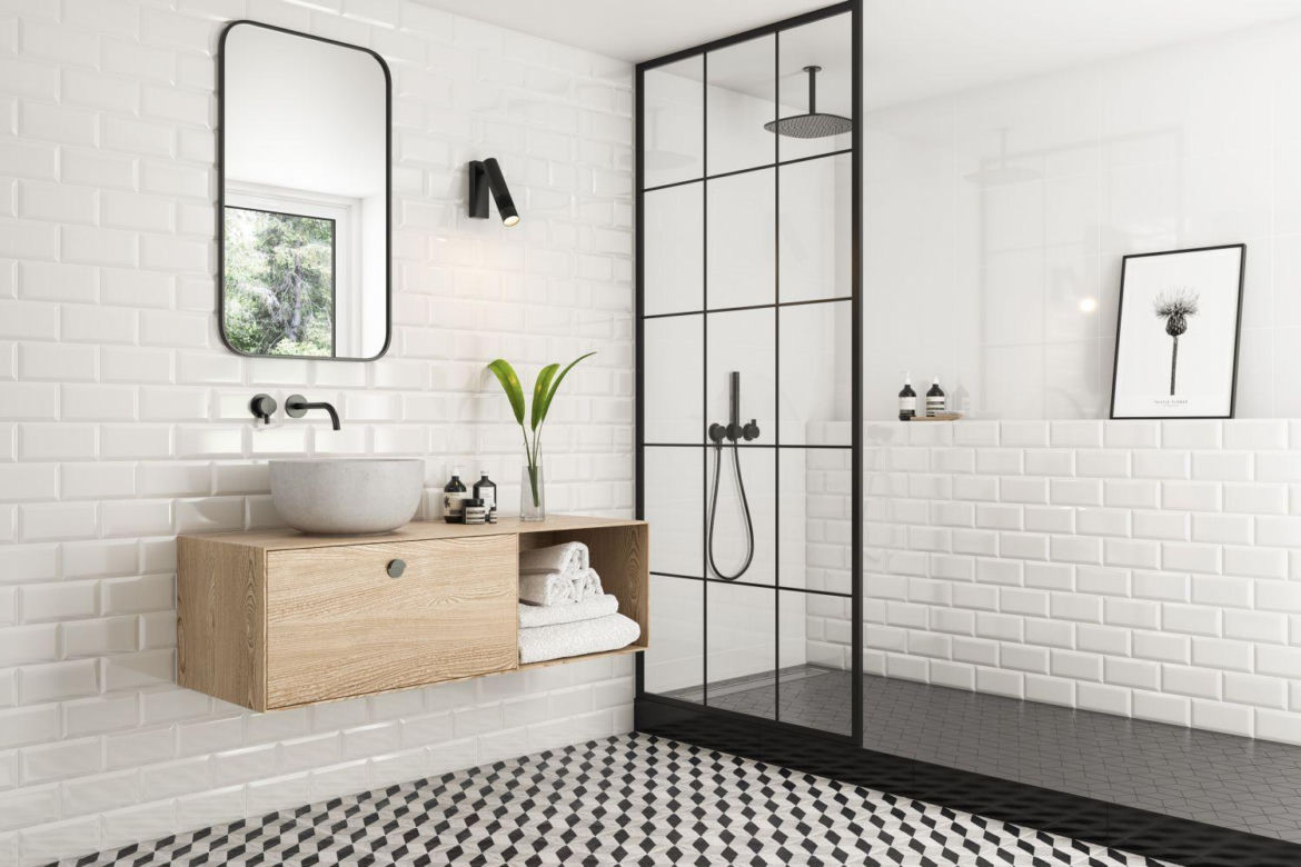 Kabina prysznicowa typu walk-in