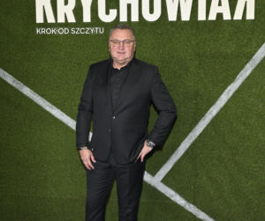 Czesław Michniewicz na premierze