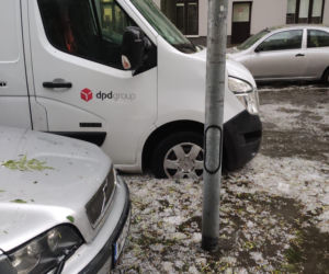 Gradobicie w Warszawie