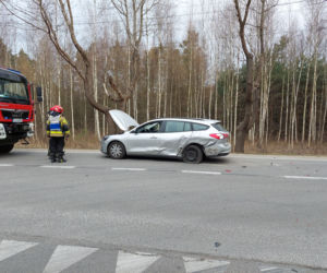 Wypadek na Iłżeckiej w Starachowicach 16.03.2022