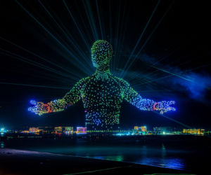 Ras Al Khaimah z nowym rekordem Guinnessa! Takim pokazem fajerwerków i dronów powitali nowy rok [ZDJĘCIA]