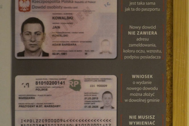 Dowody osobiste - masowa wymiana w 2017 roku. Sprawdź, czy twój też!