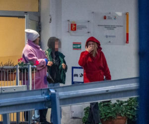 Grażyna Szapołowska w  szpitalu