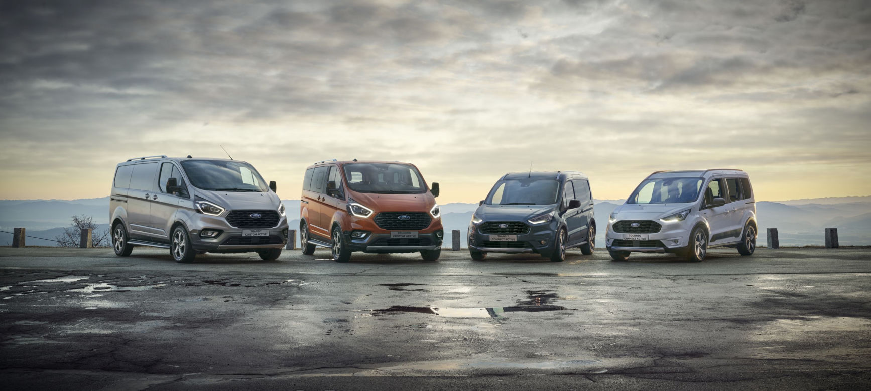 Ford Transit i Transit Custom w wersji Trail oraz Active