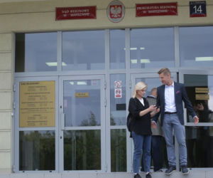 M jak miłość odc. 1400. Paweł (Rafał Mroczek), Katia (Joanna Jarmołowicz)