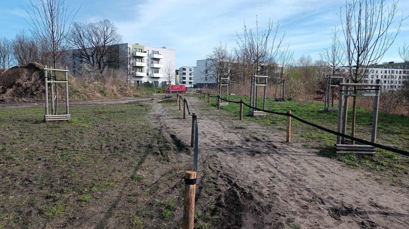 Miasto chwali się Parkiem Krzyckim. Na hucznym otwarciu mieszkańcy zastali plac budowy 