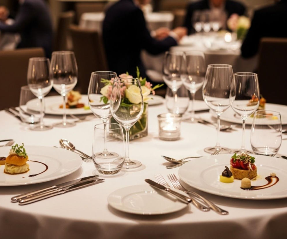 Luksusowa kolacja i zaskakujące menu