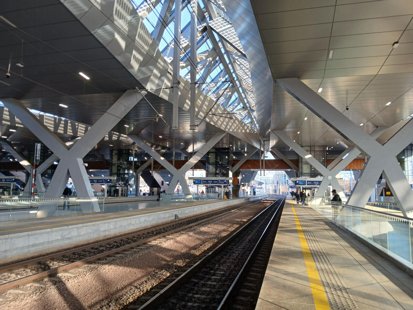 Dworzec kolejowy Warszawa Zachodnia po otwarciu