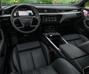 Wnętrze Audi e-tron Sportback 55 quattro S line