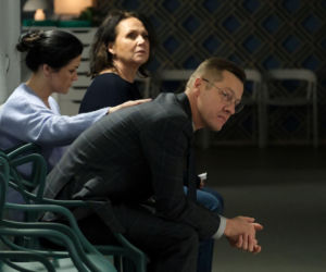 M jak miłość odc. 1926. Marysia (Małgorzata Pieńkowska), Piotrek (Marcin Mroczek), Kinga (Katarzyna Cichopek)