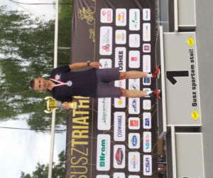 Policjant z Bydgoszczy najlepszy w Polsce. Duże sukcesy w zawodach triathlonowych