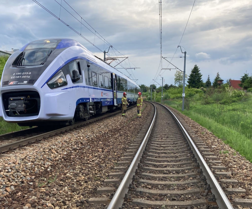 Katowice: Pociąg potrącił mężczyznę