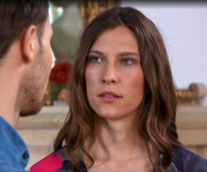 Barwy szczęścia, odcinek 2144: Franek (Mateusz Banasiuk), Regina (Kamila Kamińska)