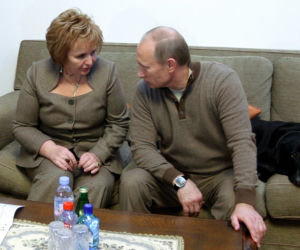 Putin pokazał się z żoną Ludmiłą 