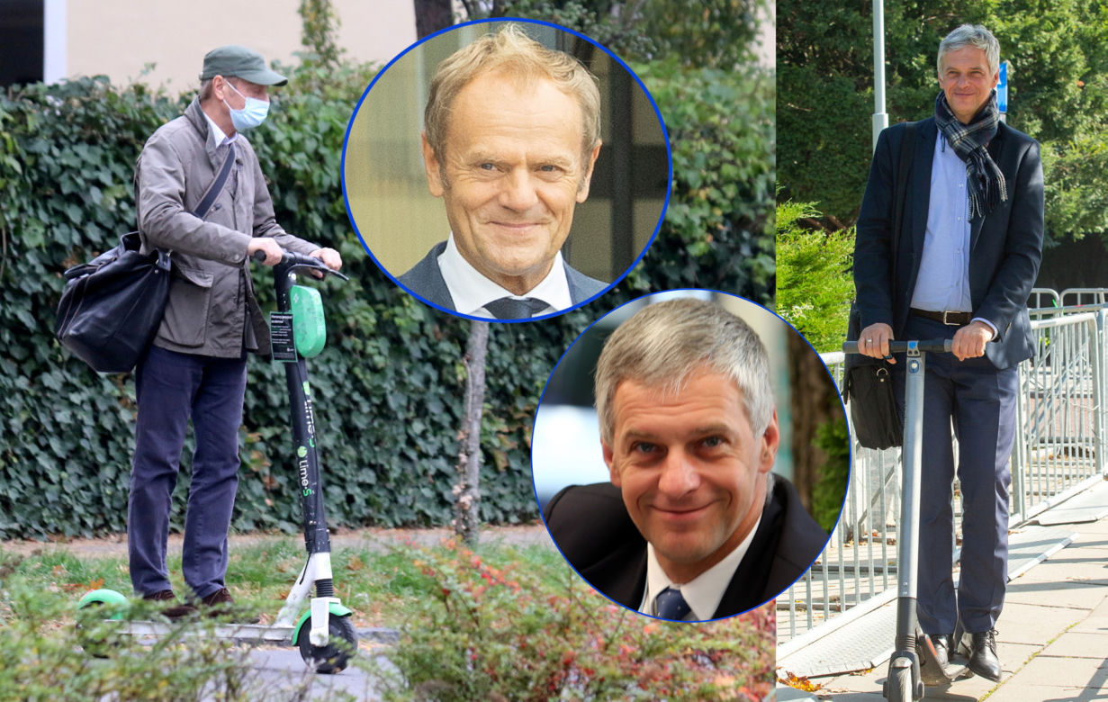 Donald Tusk, Paweł Poncyljusz