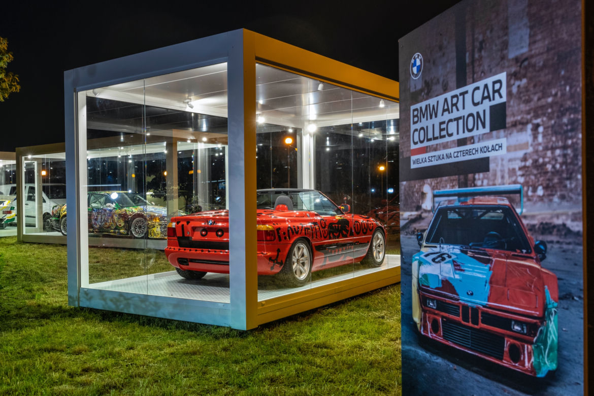 Wystawa BMW Art Cars w Warszawie