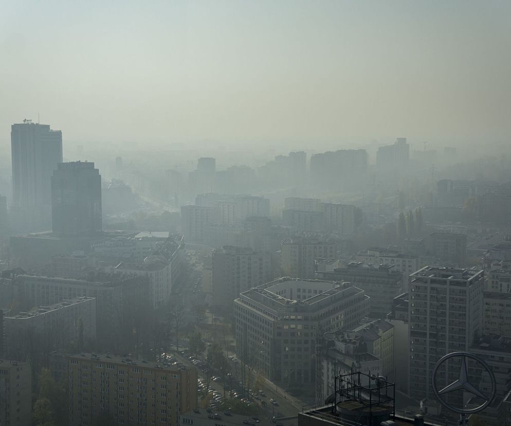 Rekordowy smog w Warszawie