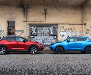 Nissan Juke pierwszej i drugiej generacji 