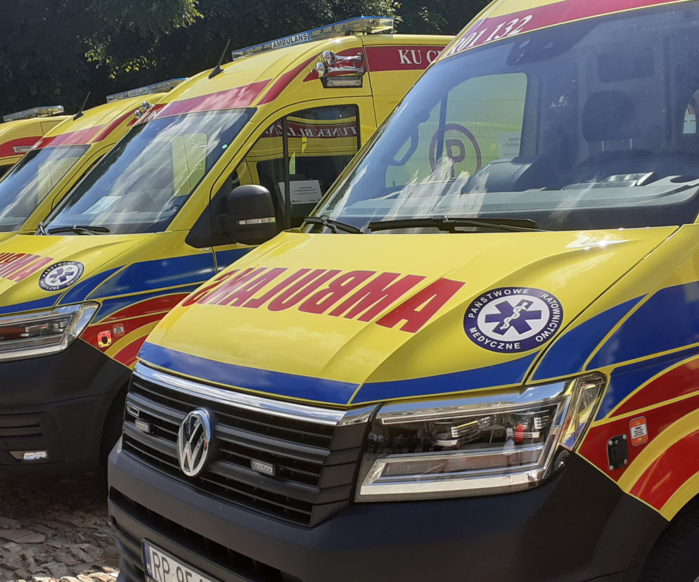 Nowe ambulanse w przemyskim pogotowiu
