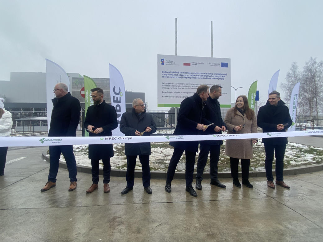 Nowoczesna Instalacja Termicznego Przekształcania Odpadów w Olsztynie oficjalnie otwarta. Zobacz zdjęcia
