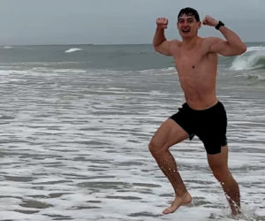 Natalia Bukowiecka i spółka w wodzie