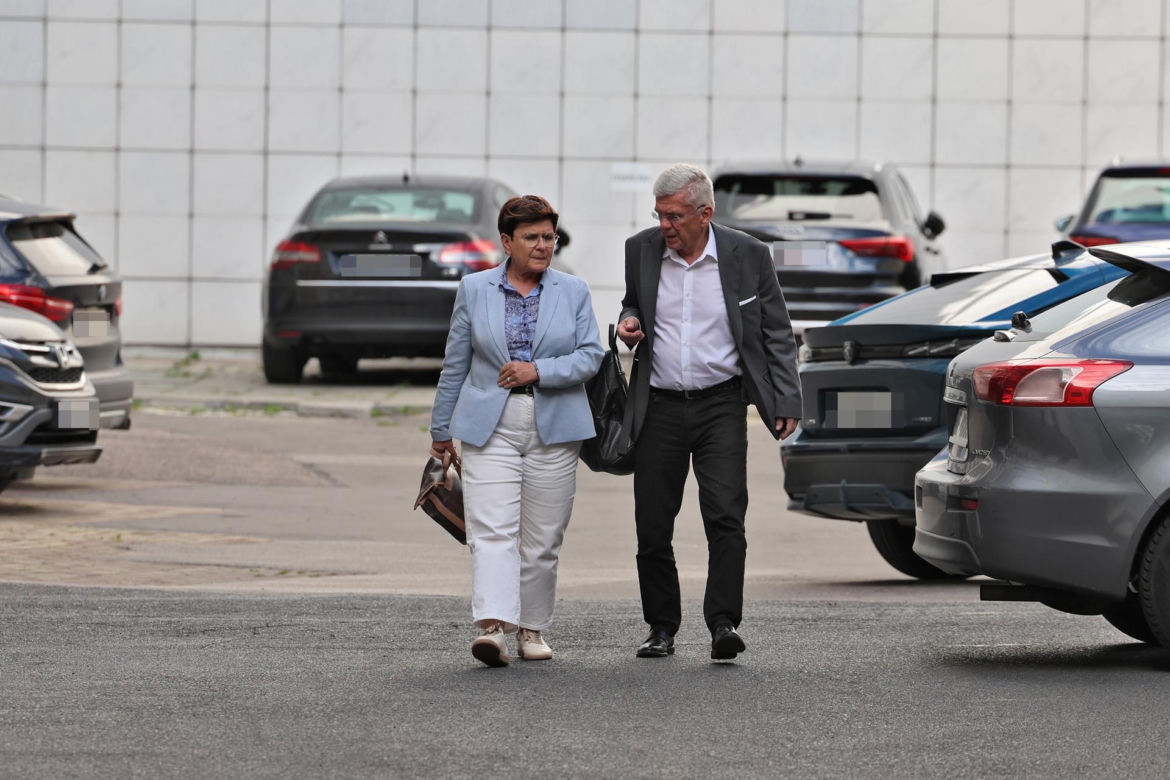 Komitet polityczny PiS po rozłamie w partii
