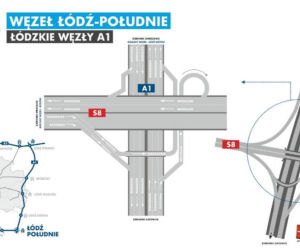 Autostrada A1 Stryków-Tuszyn. Wschodnia obwodnica Łodzi