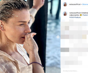 Natasza Urbańska wypoczywa na Zanzibarze