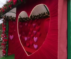 Romantyczny przystanek autobusowy w Moczyłach