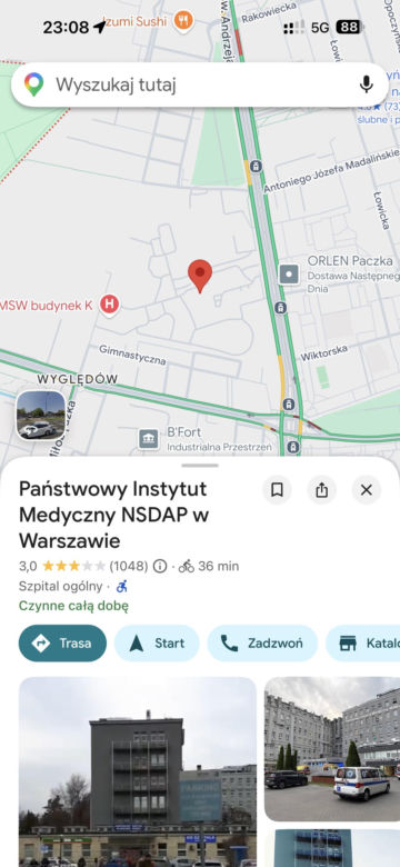 Skandal w Google Maps. Ktoś zmienił nazwy znanych miejsc w Polsce
